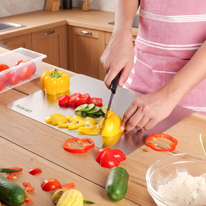 Avacart™ – Premium Hygienic Stainless Steel Chopping Board